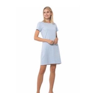 Sail to Stable Casual Striped T-Shirt Dress